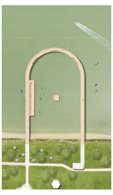 Barmera Jetty preferred option concept