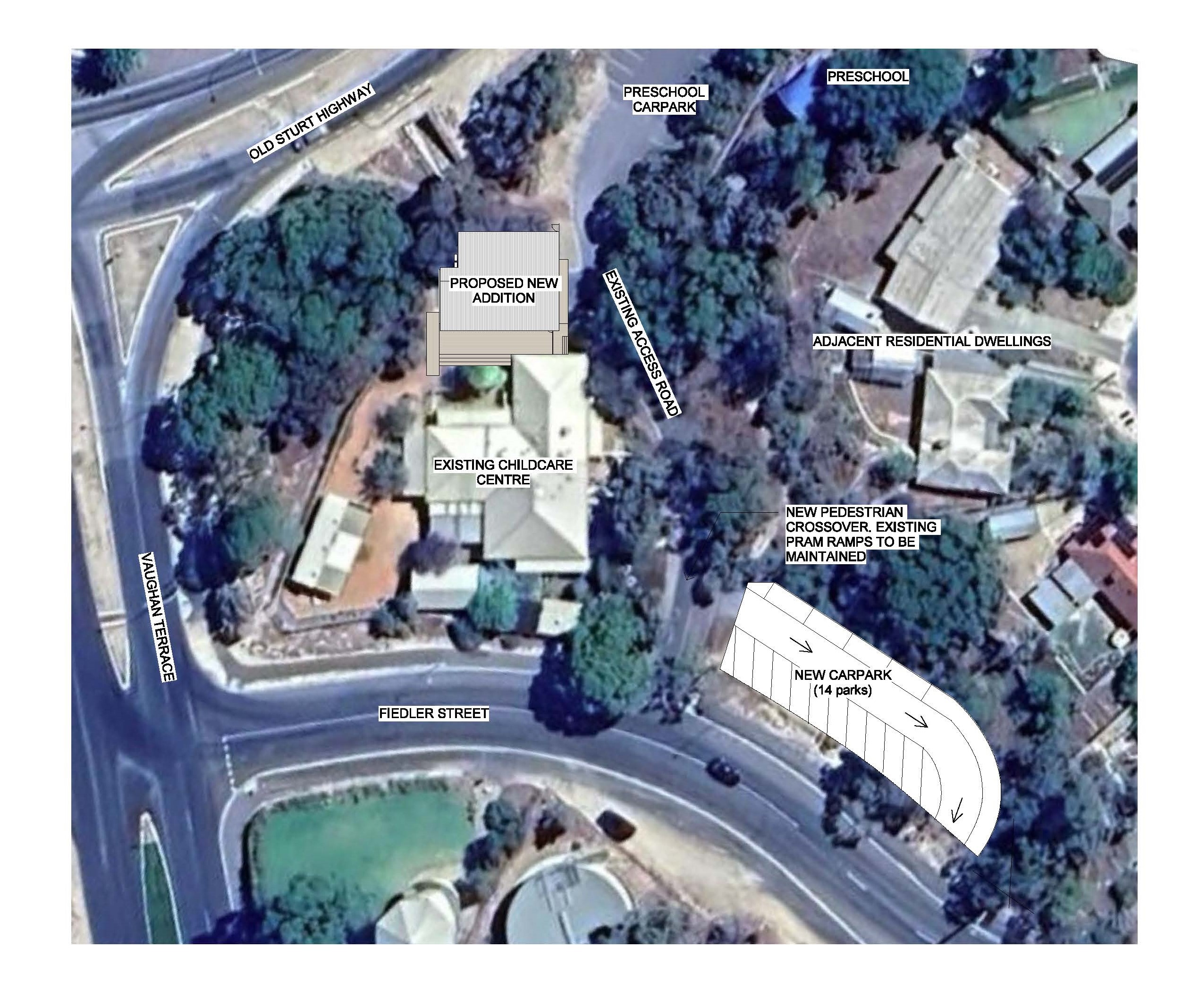 Proposed site concept plan. 